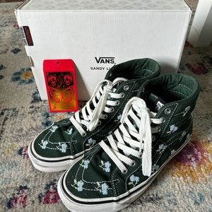 Limited Edition Sandy Liang Vans Sk8-Hi Shoes